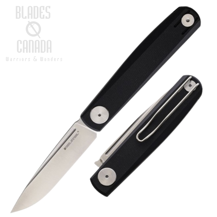 Real Steel GSlip Compact Slipjoint Folding Knife, VG10, G10 Black, 7868 (image for) Real Steel GSlip Compact Slipjoint Folding Knife, VG10, G10 Black, 7868